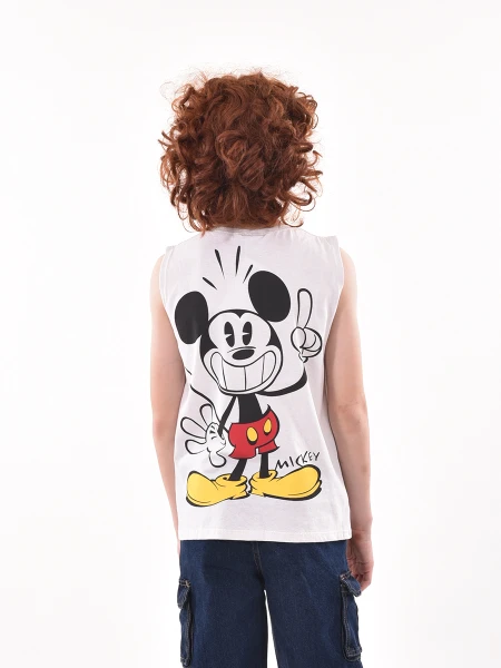 MUSCULOSA MICKEY IDEA BEIGE CLARO