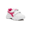 Diadora Champion Easy Run Wimbledon Kids C/Velcro Blanco-Fucsia