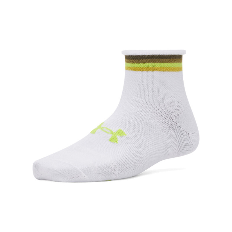 UA W Essential Nov 3pk Qtr-RED WHT-106