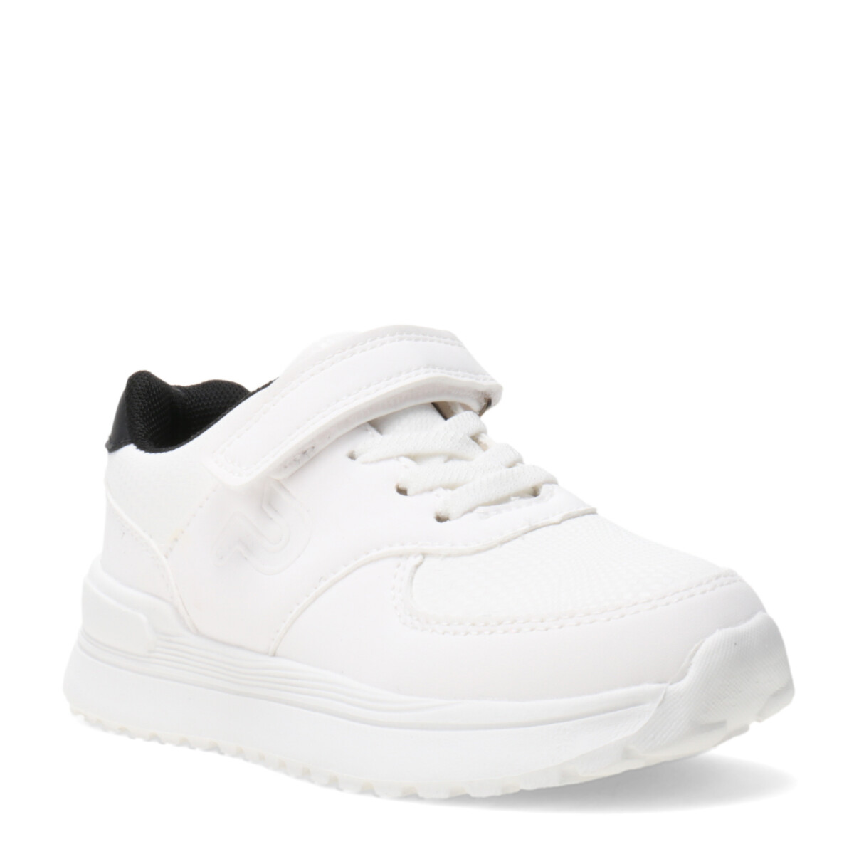 Championes Infantiles Push BAIXA con velcro y - Blanco 