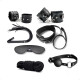 Set De BDSM Sado De 7 Piezas Negro