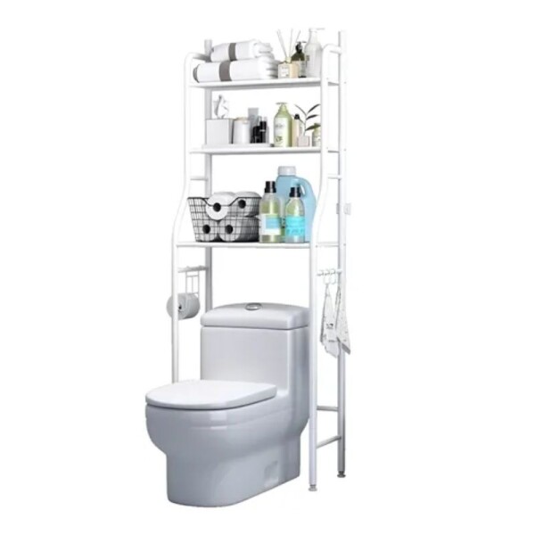 ESTANTERIA SOBRE INODORO DE METAL - BLANCO ESTANTERIA SOBRE INODORO DE METAL - BLANCO