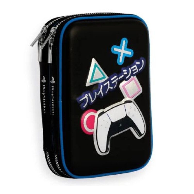 Cartuchera Mooving Playstation Doble EVA Cartuchera Mooving Playstation Doble Eva