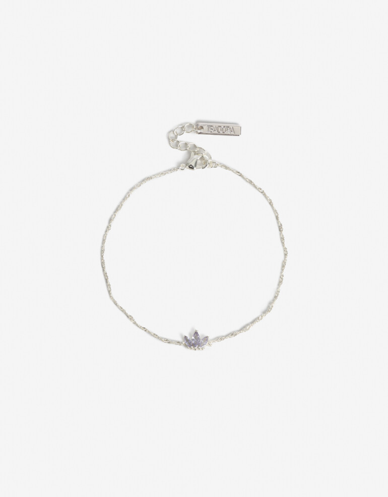Pulseras Flexibles Cubic zirconia Pulsera Flexible Cubic Plateado - Plateado