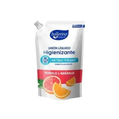 Ballerina Jabón líquido doypack 750ml Higienizante anti bacterial