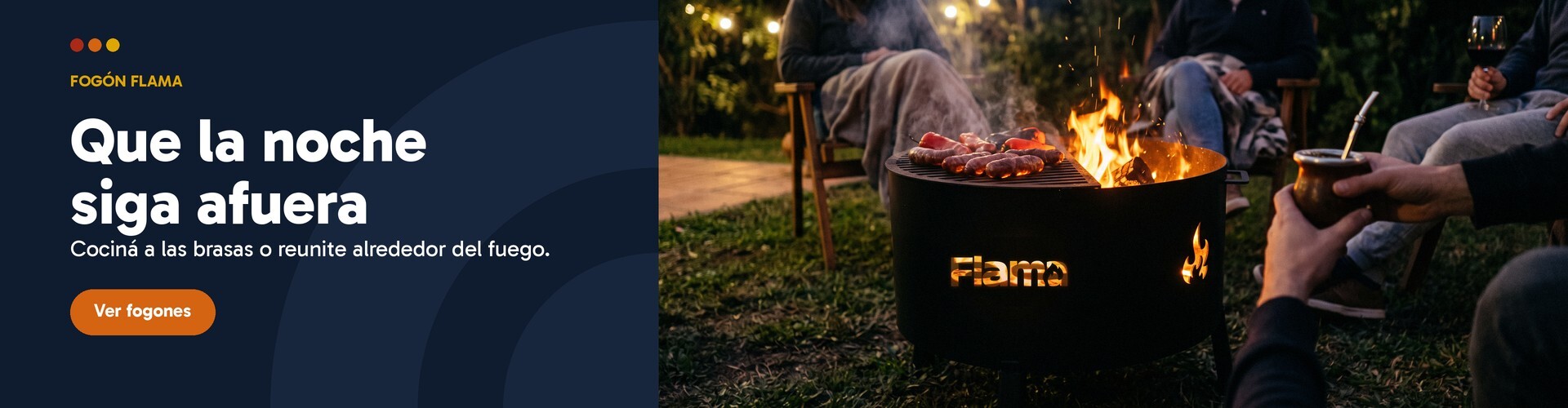 Que la noche siga afuera - Fogón Flama