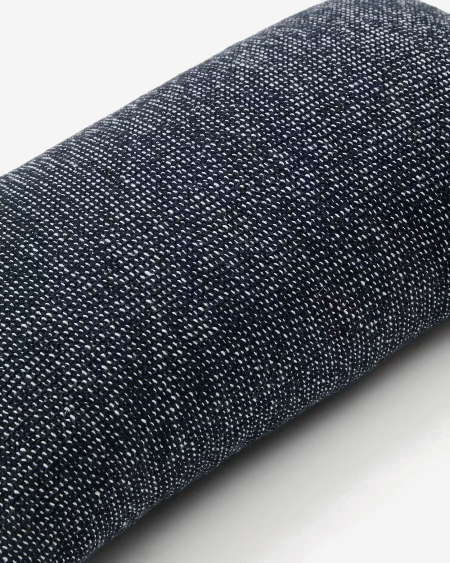 Almohadón Tapla mezcla algodón negro 30 x 50 cm Almohadón Tapla mezcla algodón negro 30 x 50 cm