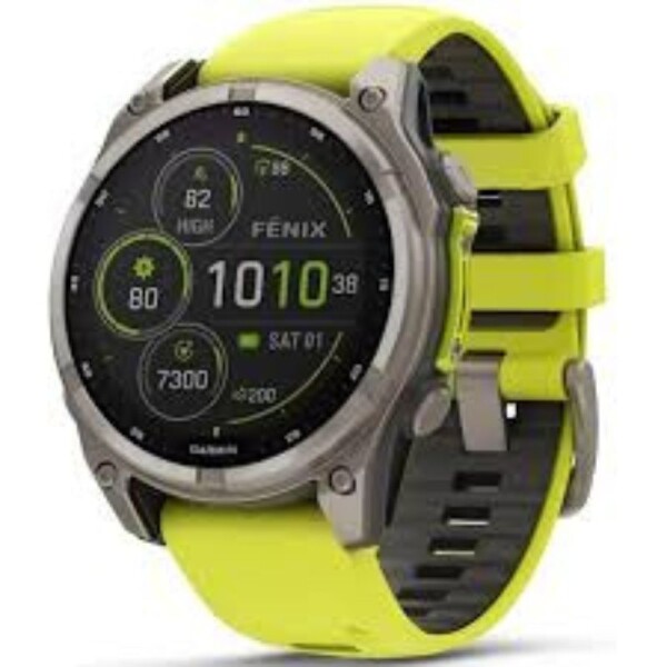 Reloj Garmin Fenix 8 Solar Sapphire Yellow 010-02906-20 Reloj Garmin Fenix 8 Solar Sapphire Yellow 010-02906-20
