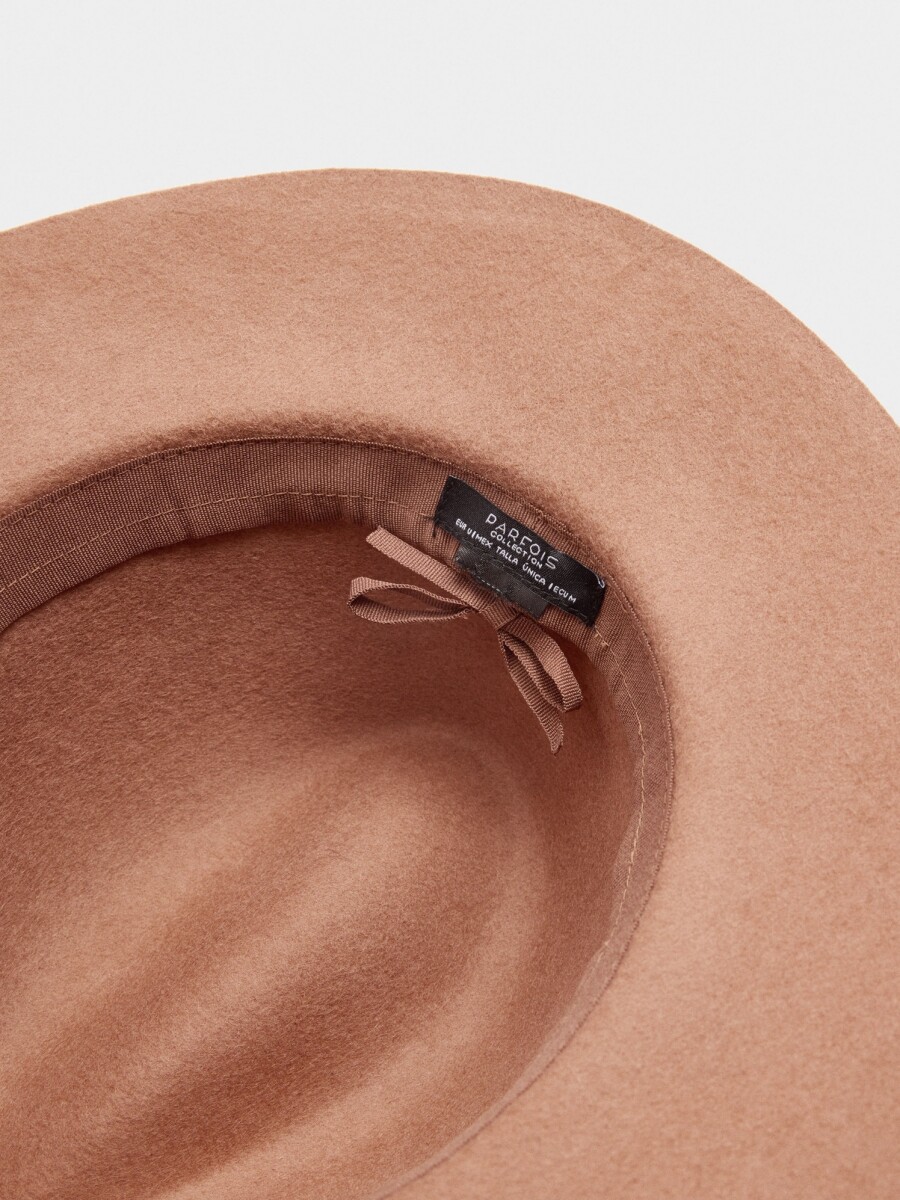 Sombrero De Lana beige