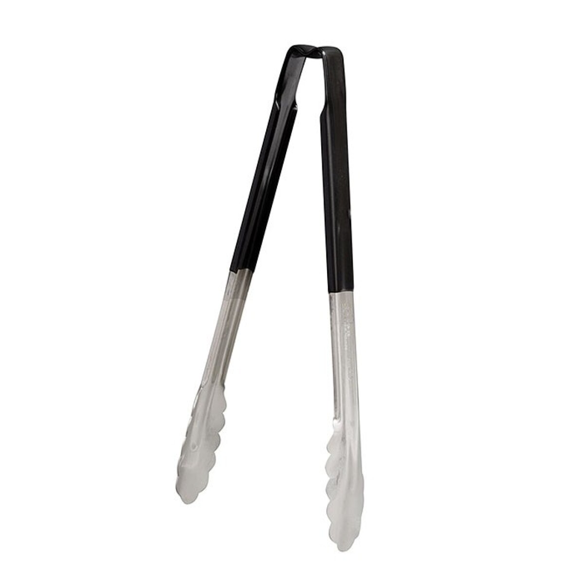 Pinza buffet punta inox mango negro 41 cm 