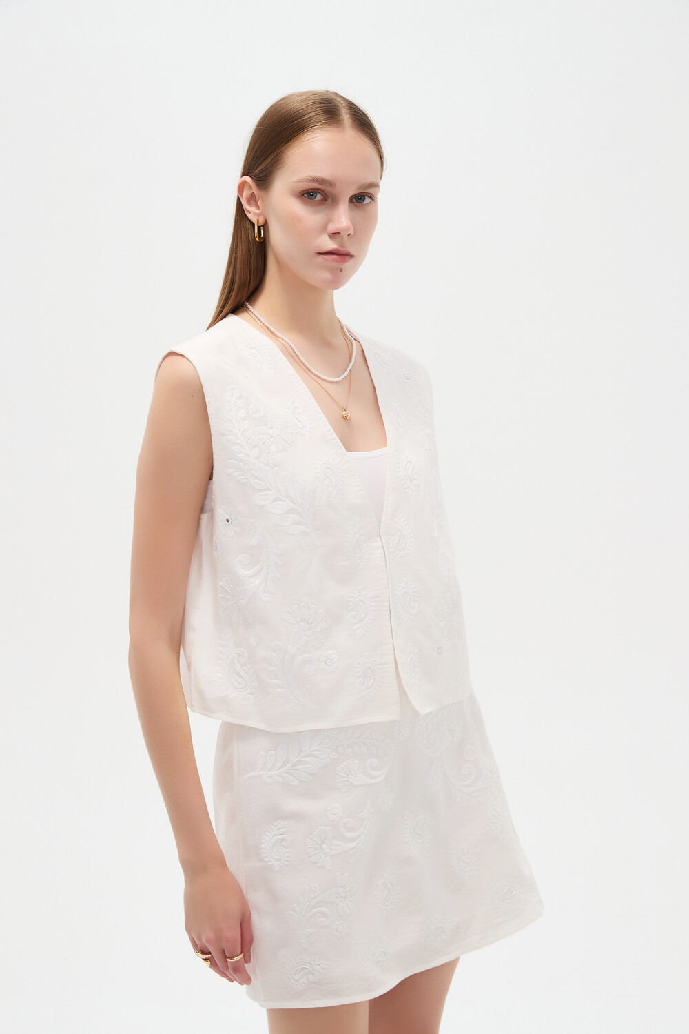 Chaleco Amaloa Blanco