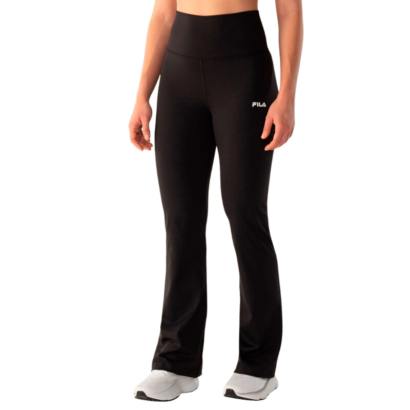 FILA Bailarina life Pantalon de training para mujer - Negro/Blanco Negro-Blanco