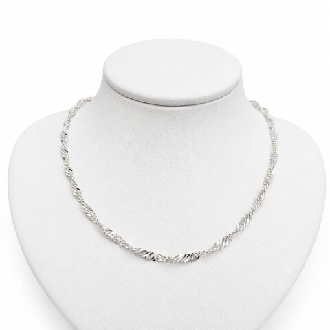 Cadena singapur plata Cadena singapur plata