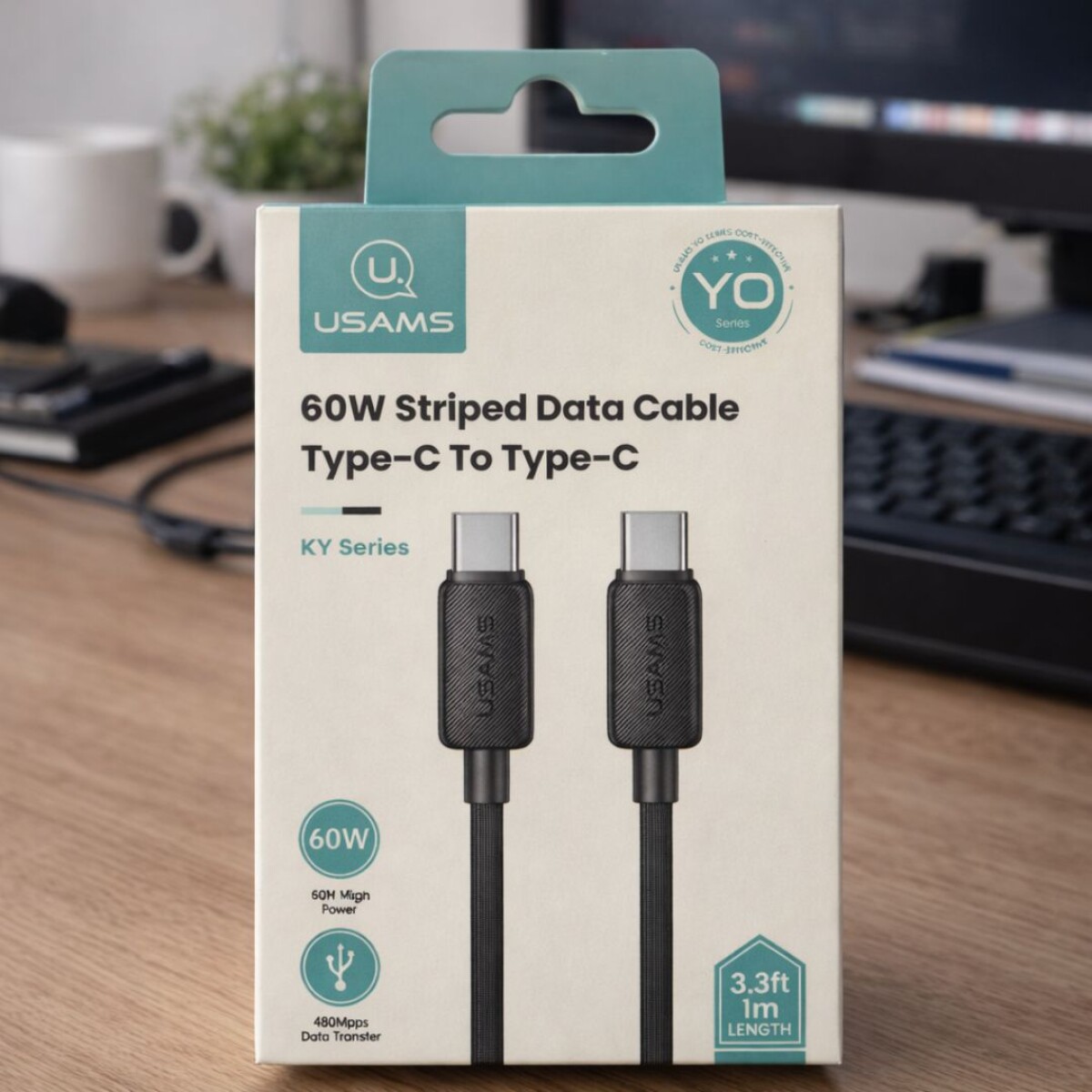 CABLE TIPO-C A TIPO-C USAMS 1M 