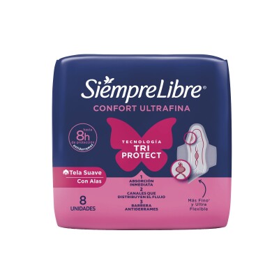 Siempre Libre Ultra Fina Max Suave 8 Uds. Siempre Libre Ultra Fina Max Suave 8 Uds.