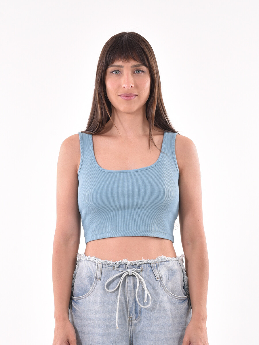 MUSCULOSA INES - AZUL 