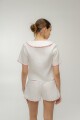 BLUSA FISH Blanco
