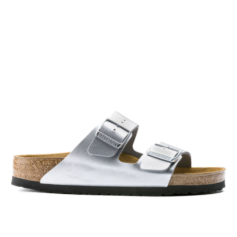 Sandalias Birkenstock Arizona BF - Silver Sandalias Birkenstock Arizona BF - Silver