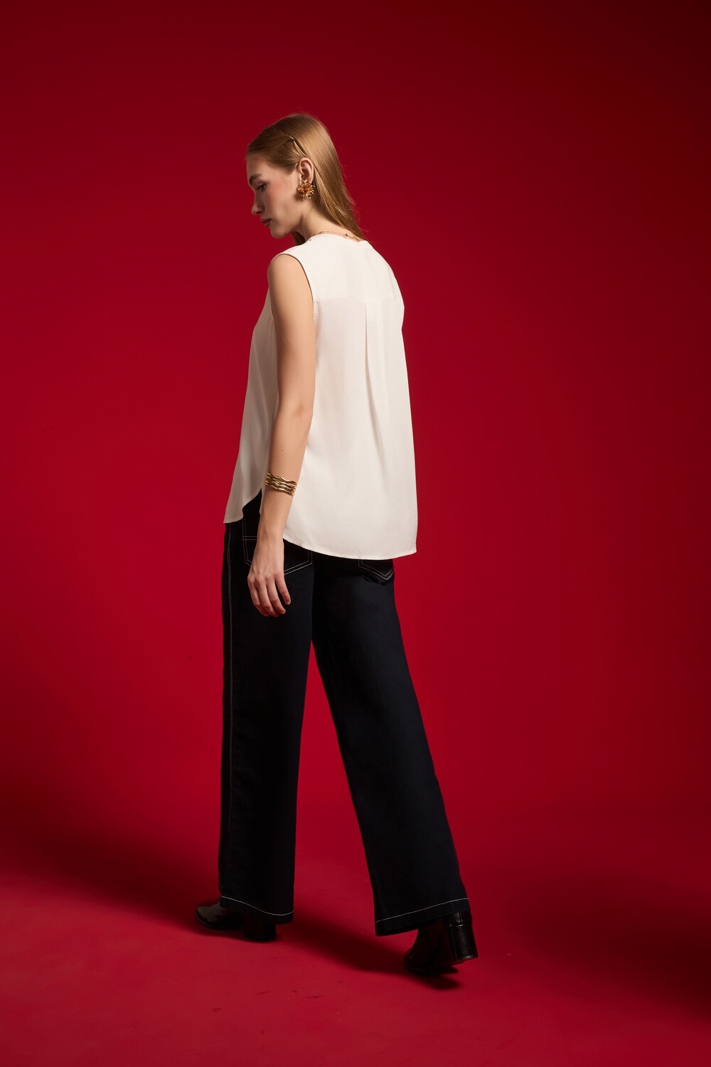 Blusa Tavia Marfil / Off White