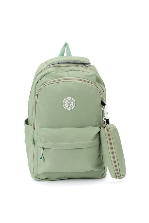 Mochila escolar Verde