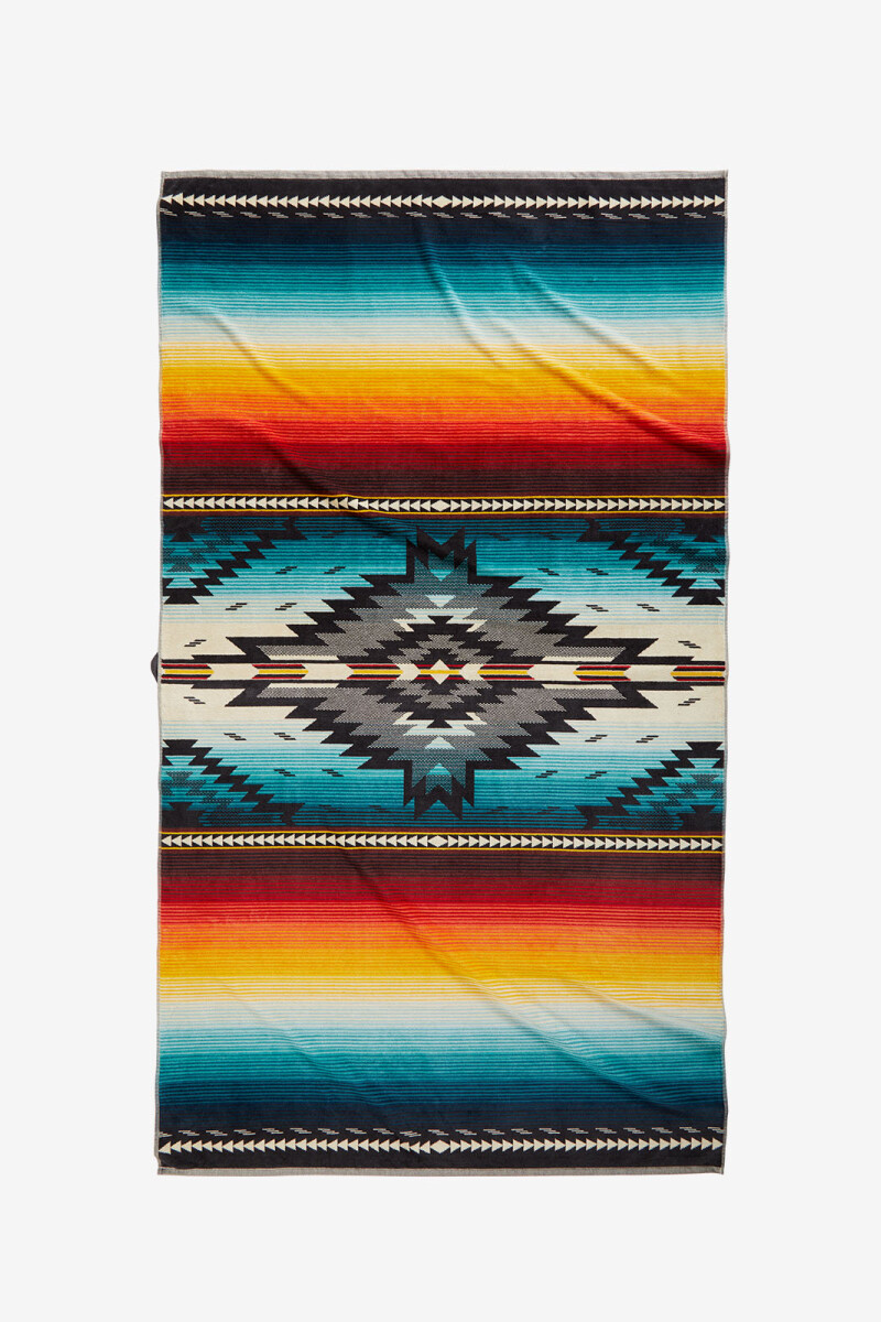 Toalla oversized Jacquard Multicolor