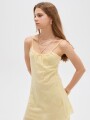 Vestido Tamaro Amarillo Palido