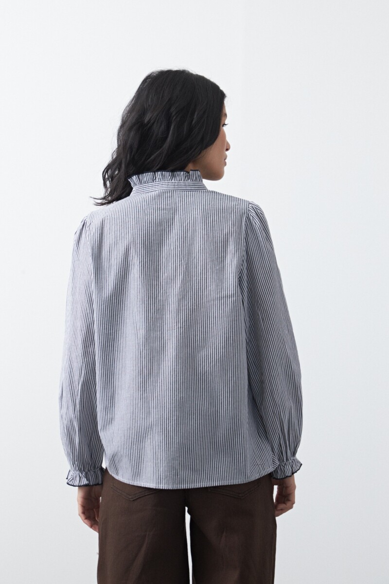 CAMISA FIRA Negro/Blanco