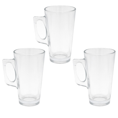 Set de 6 tazas de vidrio para Cappuccino Set de 6 tazas de vidrio para Cappuccino