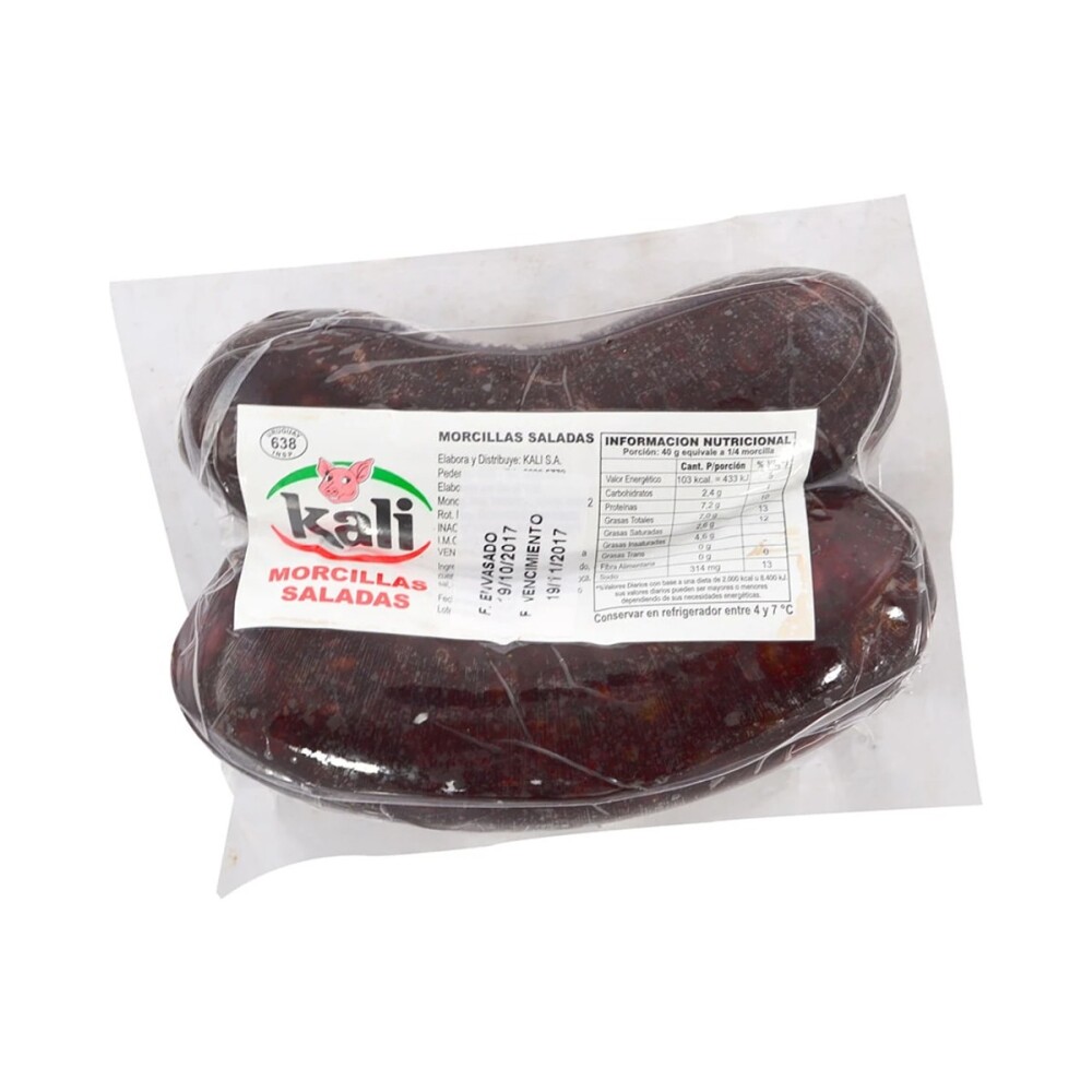 Pack 2 Morcilla Salada Kali Pack 2 Morcilla Salada Kali