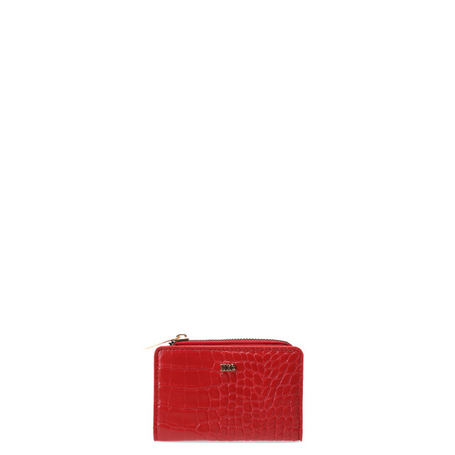 Monedero Miss Carol ARBOU con textura Rojo