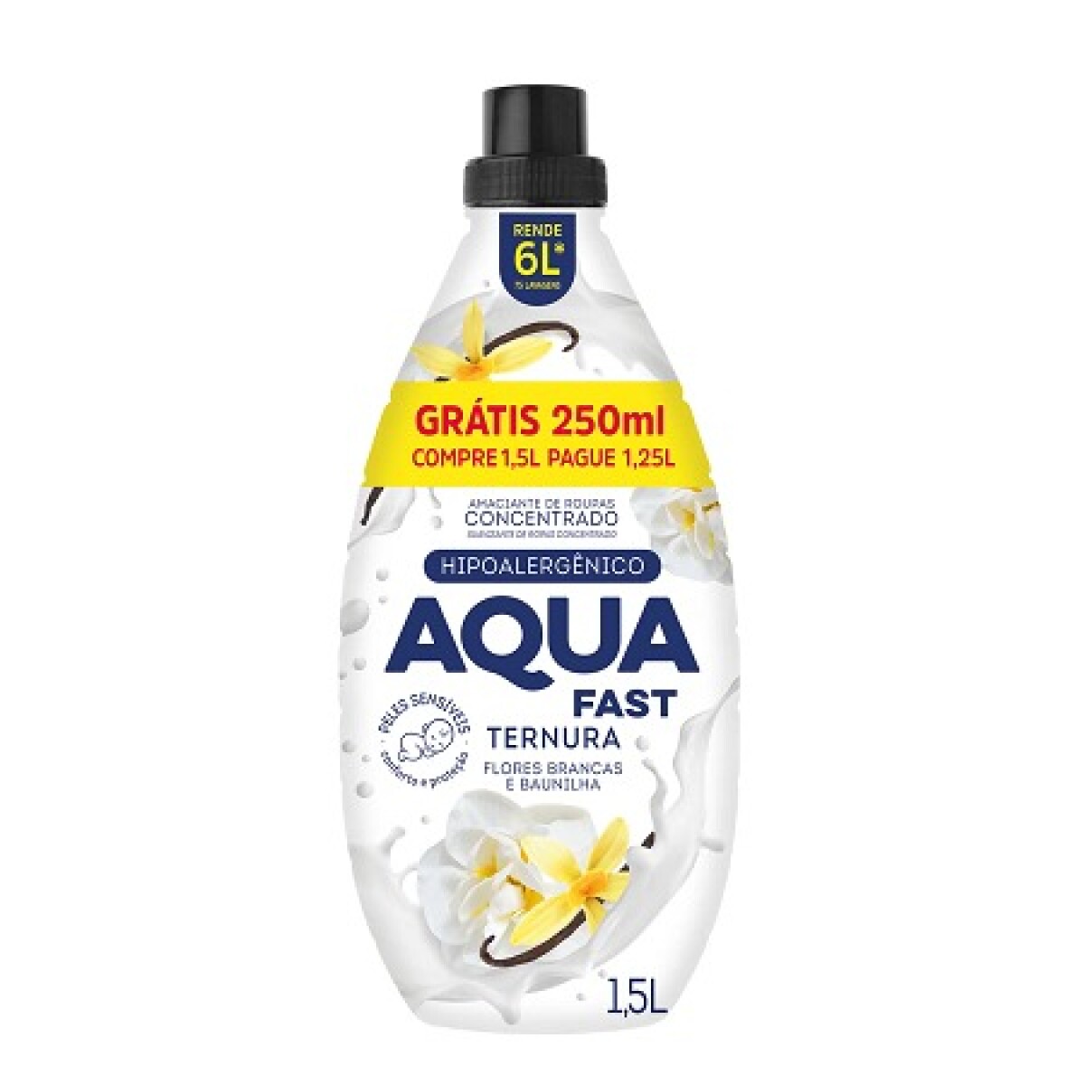 SUAVIZANTE CONCENTRADO 1,5LT BLANCO TERNURA 