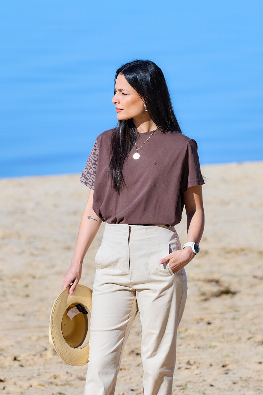 Remera Cerdeña Marrón