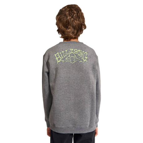 Buzo Billabong Alternative Crew Niño Gris