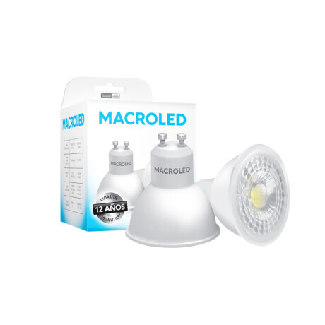 Dicroica LED Eco Dimerizable 7W Macroled Frío