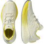 Zapatillas Running Aero Glide Hombre White/yellow