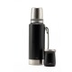 Set termo Comet Viena 1 lt + Mate de 160 ml Negro