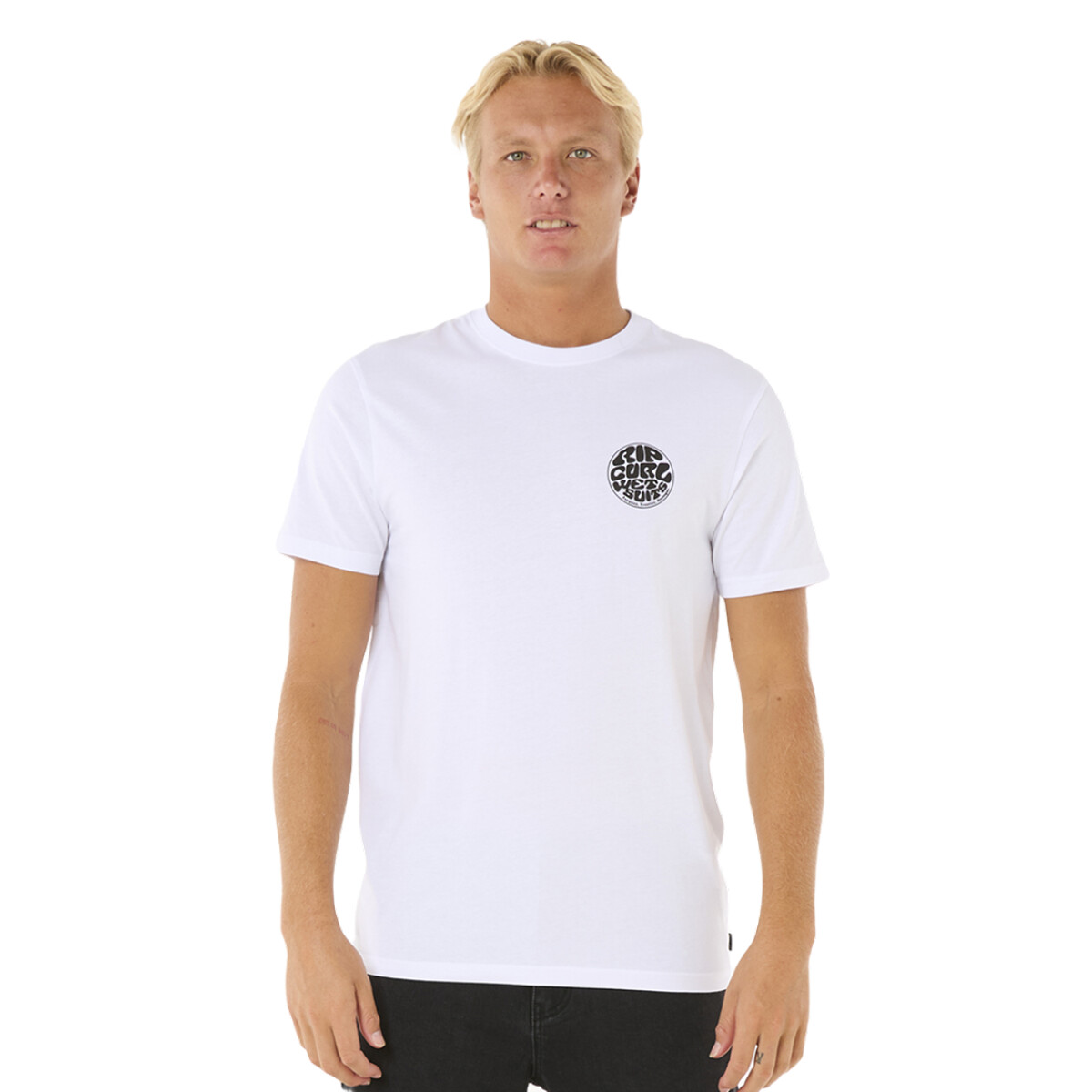 Remera Rip Curl Wettie Icon - Blanco 