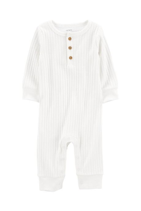 Pijama de algodón con botones 0