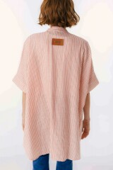 Camisa Azorella Rayas Rojo