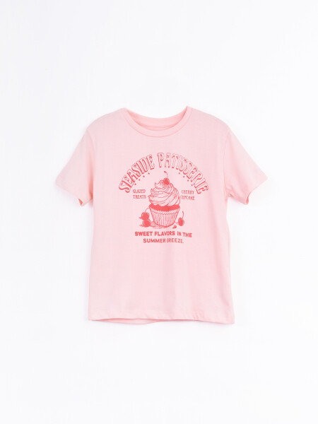 REMERA ELAINA COQUETTE CORAL