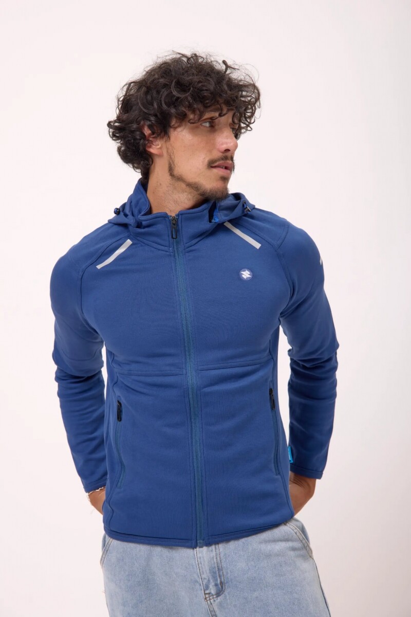 Campera sport SS Azul