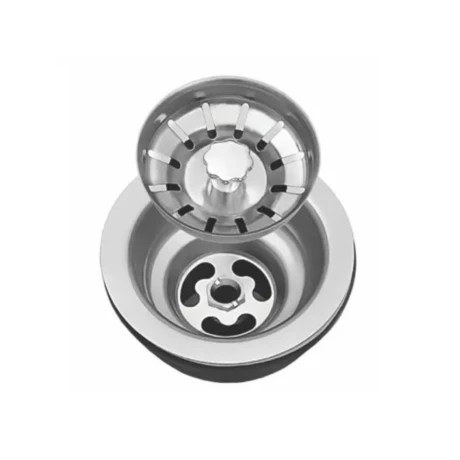 Mesada acero inoxidable pileta al centro 160 cm Mesada acero inoxidable pileta al centro 160 cm