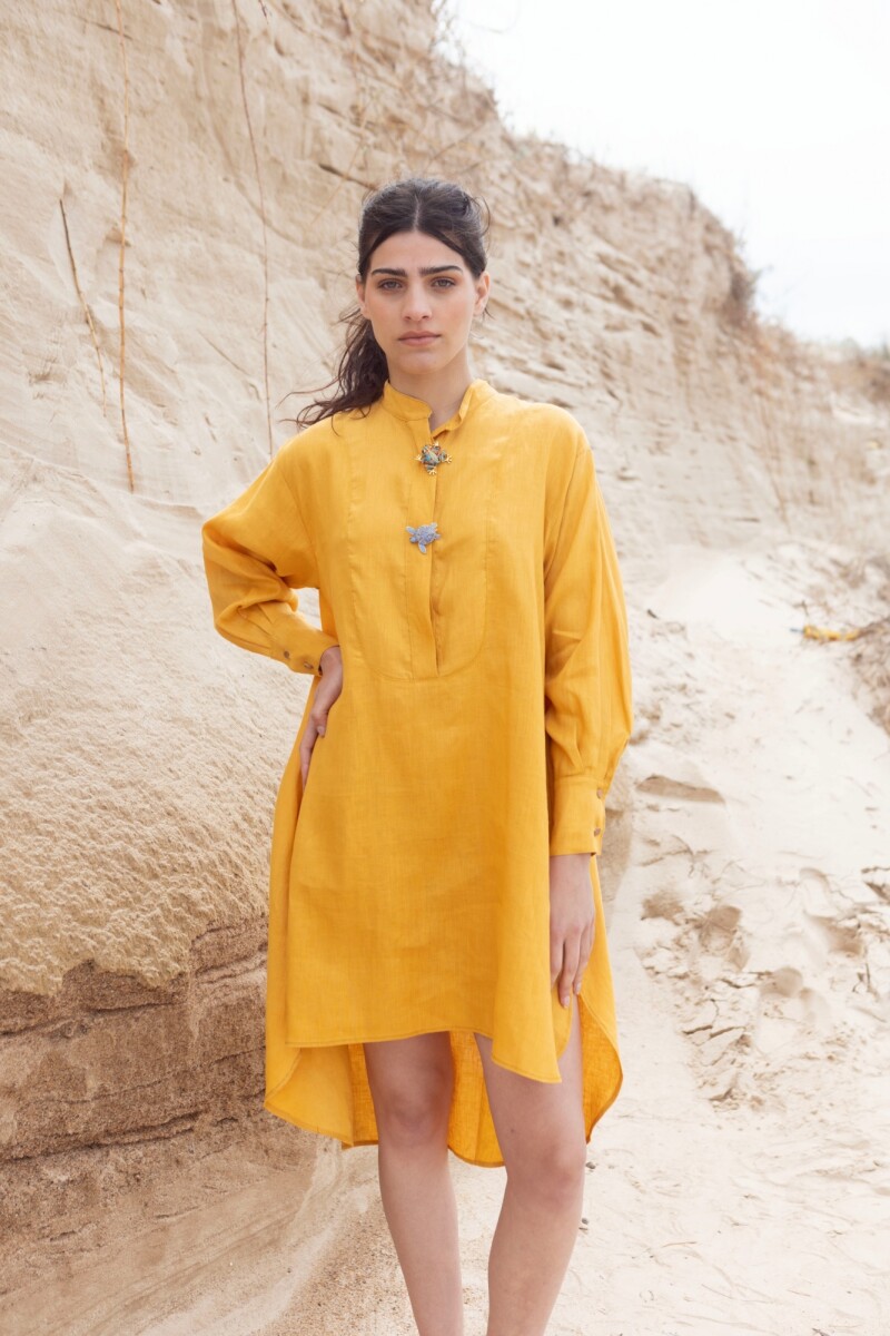 CAMISA NEW ROYAL - Mostaza 