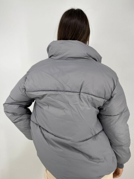 CAMPERA WANNA 8329 PUFFER GRIS