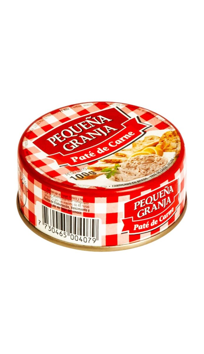 PATE PEQUEÑA GRANJA 100GRS. CARNE 