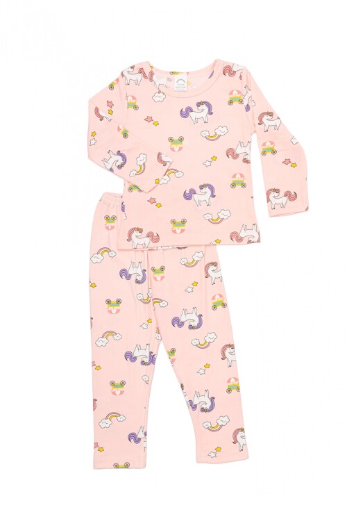 Pijama Arcoiris Rosado
