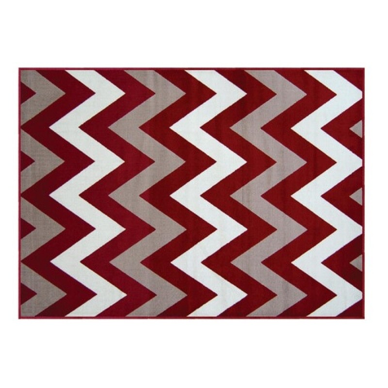 Alfombra rectangular Renaissance Smarth 1.50x2.00mts Marrón Zigzag