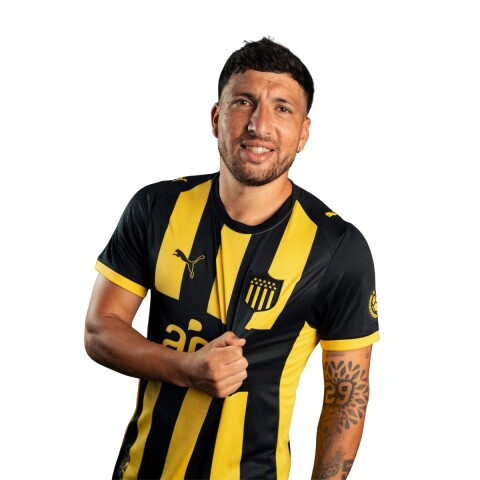 REMERA PEÑAROL HOME 26 S-XXL AMAR NEGRO