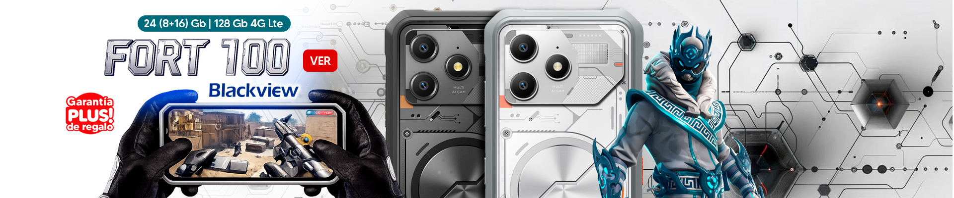 ¡Blackview Fort 100 en oferta!