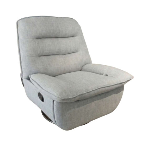 Sillon Recliner Giratorio mecedora Atlas Gris